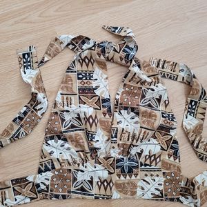 Bernie Dexter Tiki Halter top